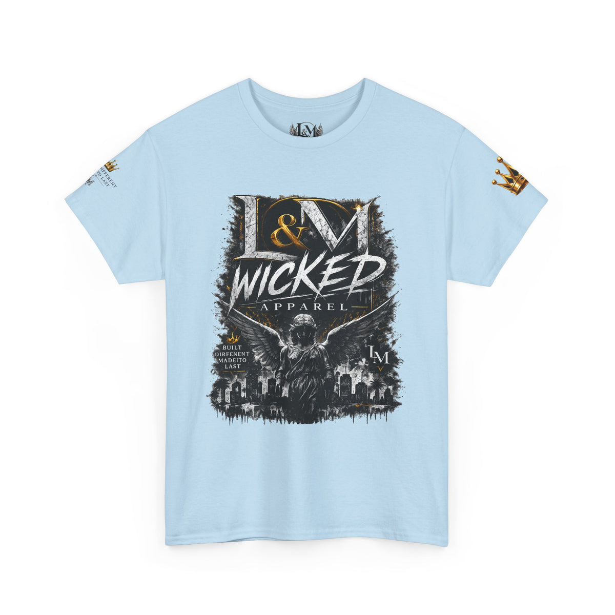 L&M Wicked Apparel Unisex Heavy Cotton Tee