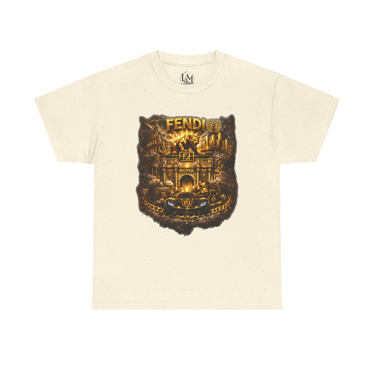 Fendi Unisex Heavy Cotton Tee