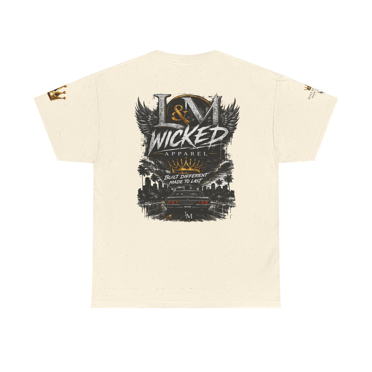 L&M Wicked Apparel Unisex Heavy Cotton Tee