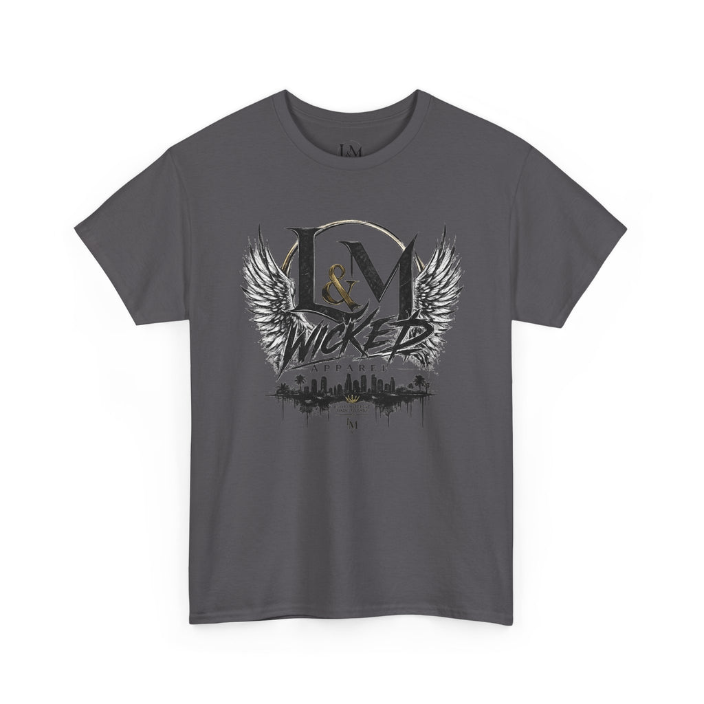 L&M Wicked Apparel Heavy Cotton Tee