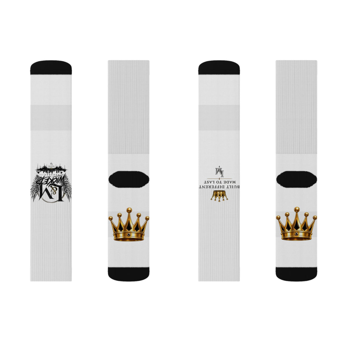 L&M Wicked Apparel Sublimation Socks