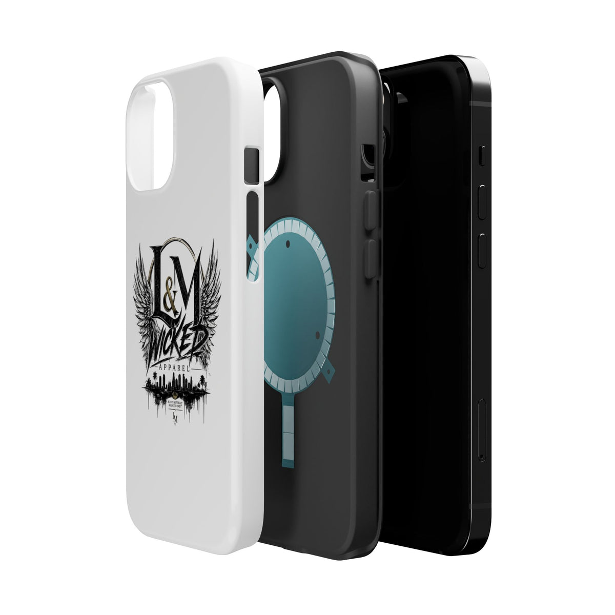 L&M Wicked Apparel Magnetic Impact-Resistant Cases