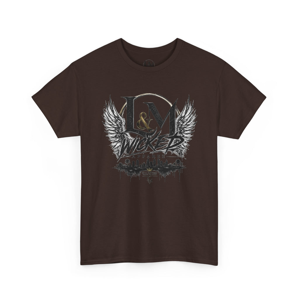 L&M Wicked Apparel Heavy Cotton Tee