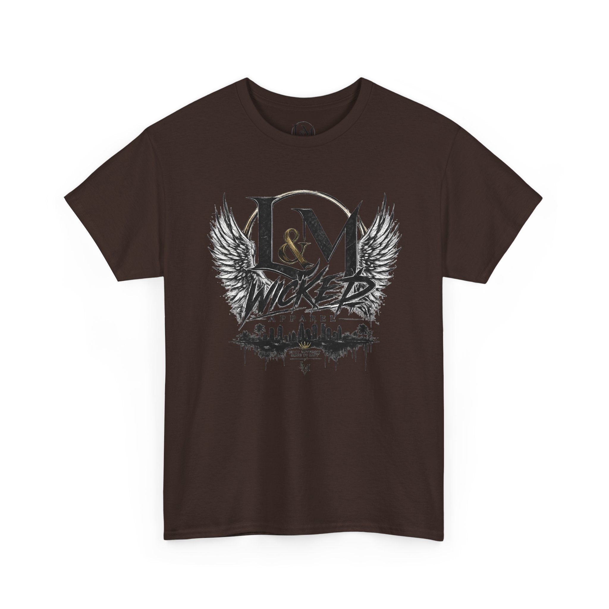 L&M Wicked Apparel Heavy Cotton Tee