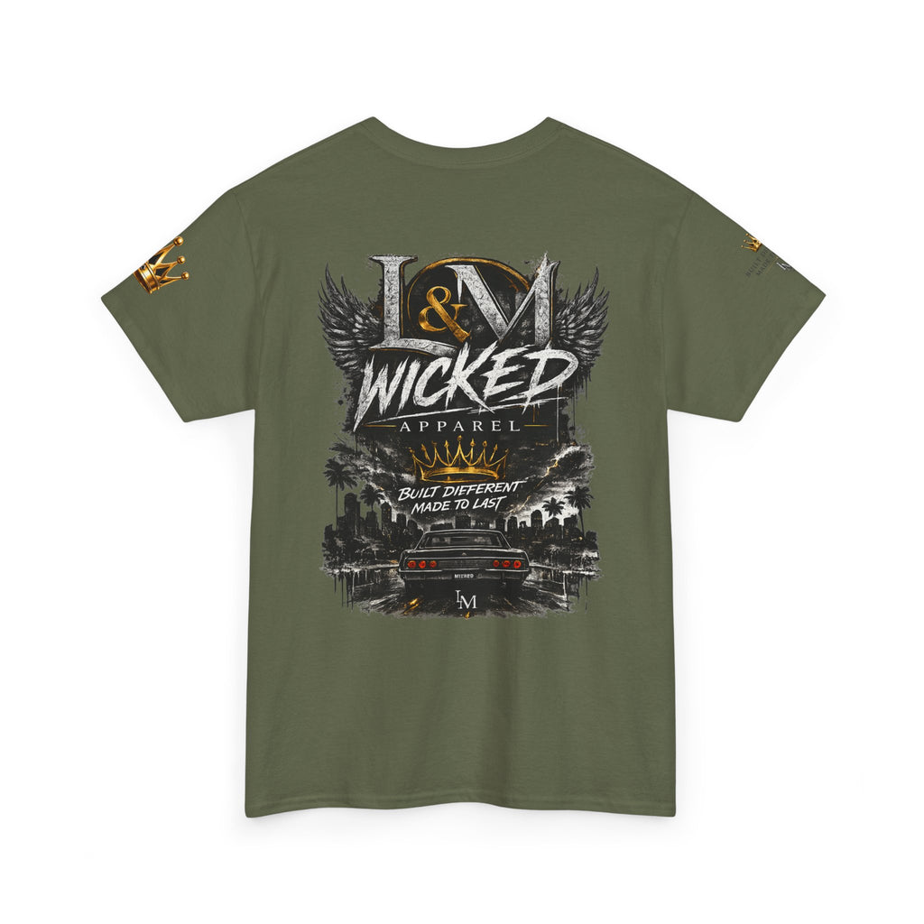 L&M Wicked Apparel Unisex Heavy Cotton Tee