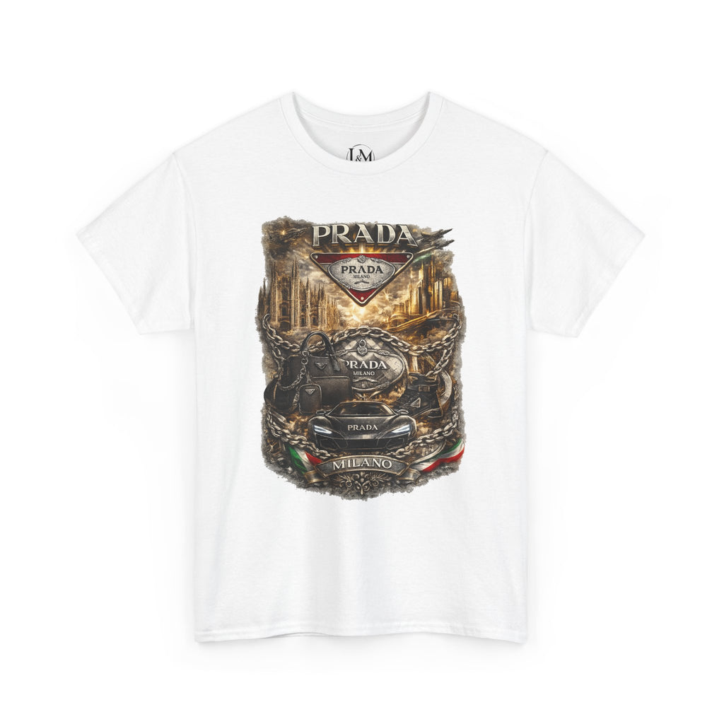 Prada Unisex Heavy Cotton Tee