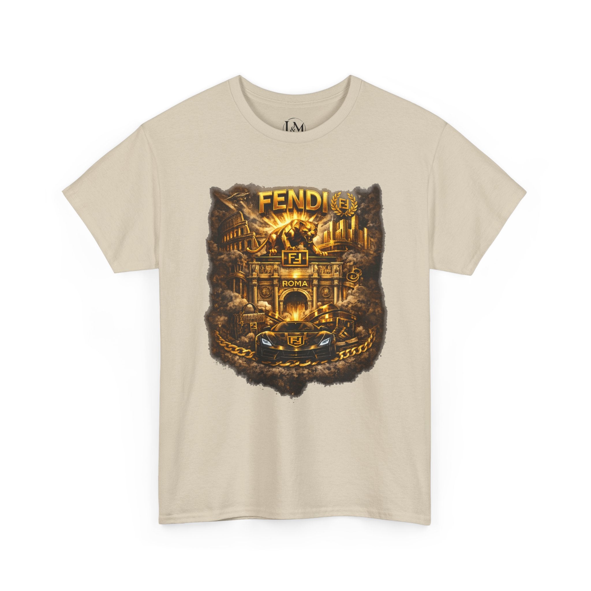 Fendi Unisex Heavy Cotton Tee