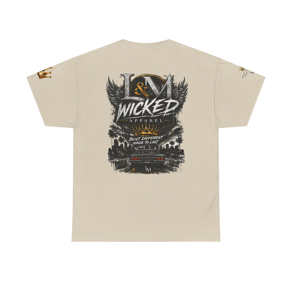 L&M Wicked Apparel Unisex Heavy Cotton Tee