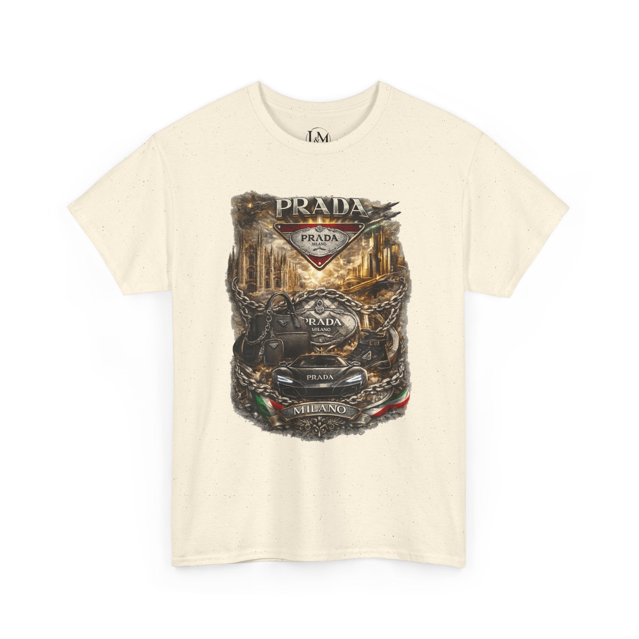 Prada Unisex Heavy Cotton Tee