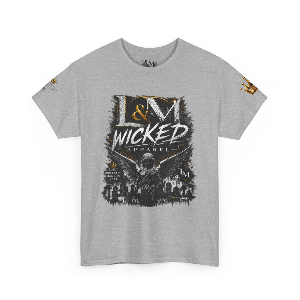 L&M Wicked Apparel Unisex Heavy Cotton Tee