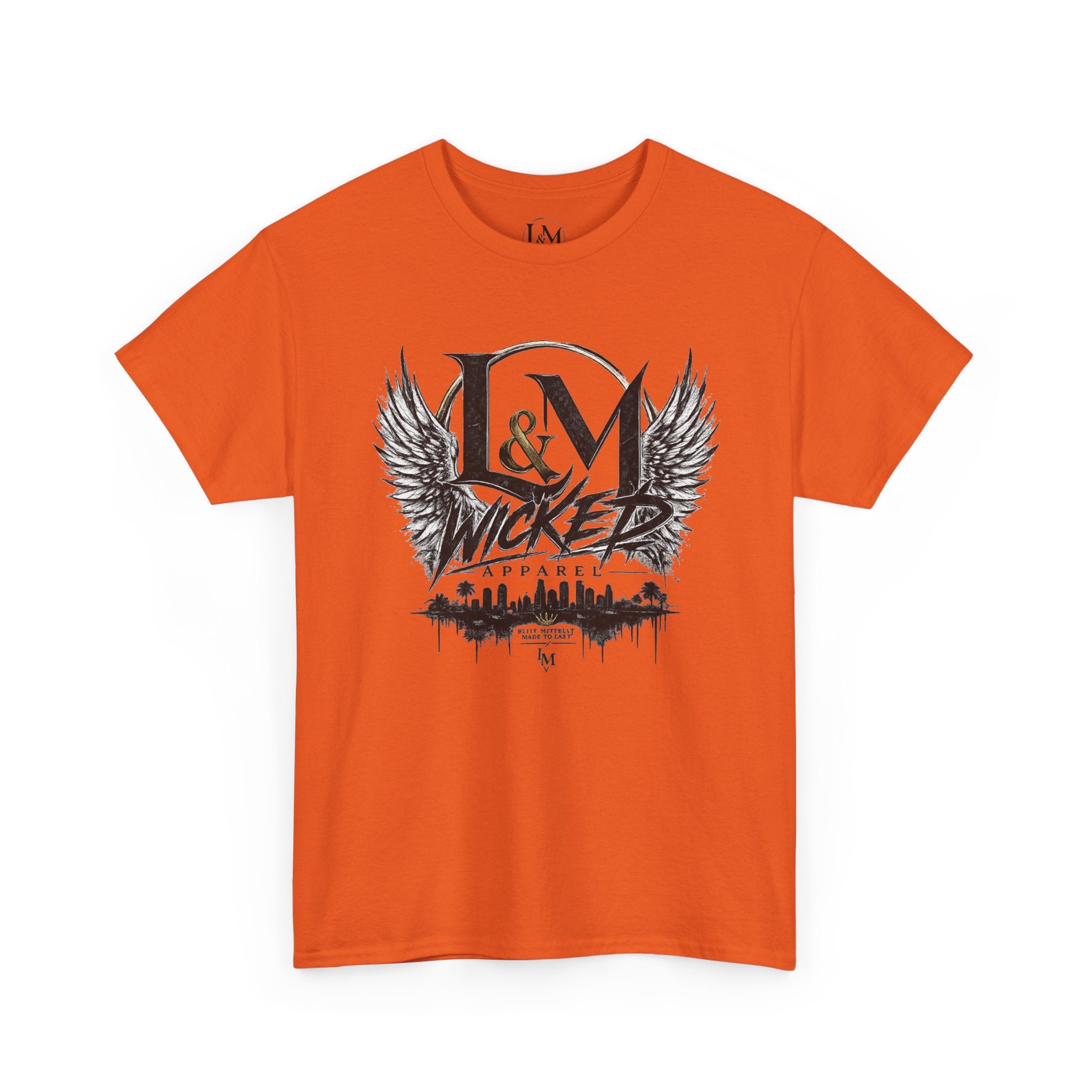 L&M Wicked Apparel Heavy Cotton Tee