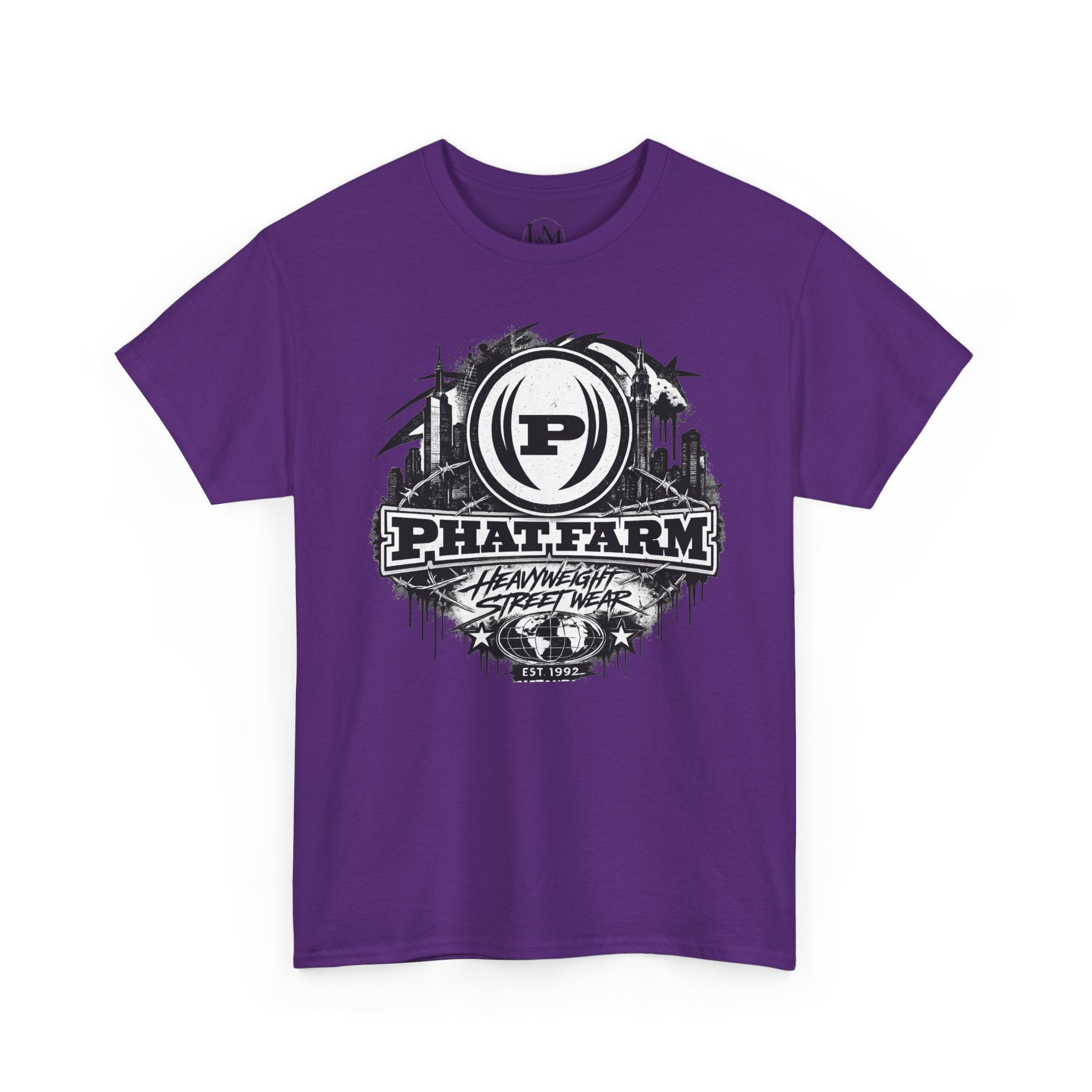 Phat Farm Unisex Heavy Cotton Tee