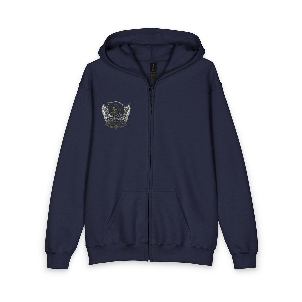 Youth Heavy Blend Zipped Hoodie