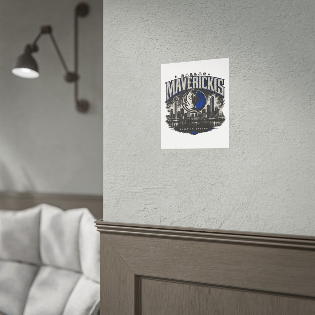 Dallas Mavs Rolled Posters