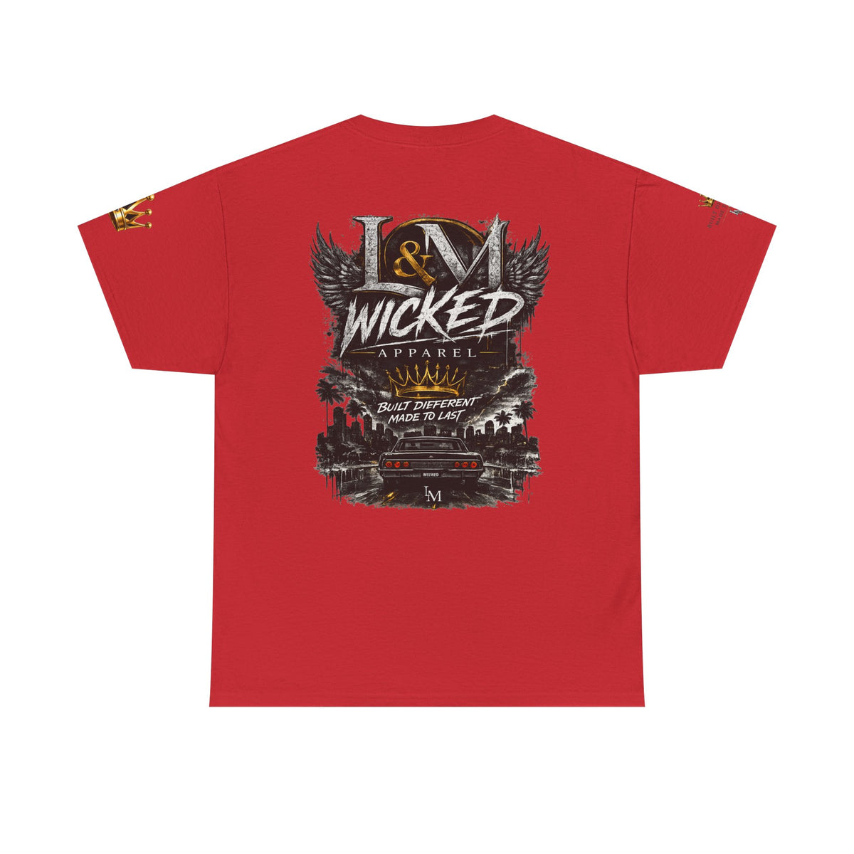 L&M Wicked Apparel Unisex Heavy Cotton Tee