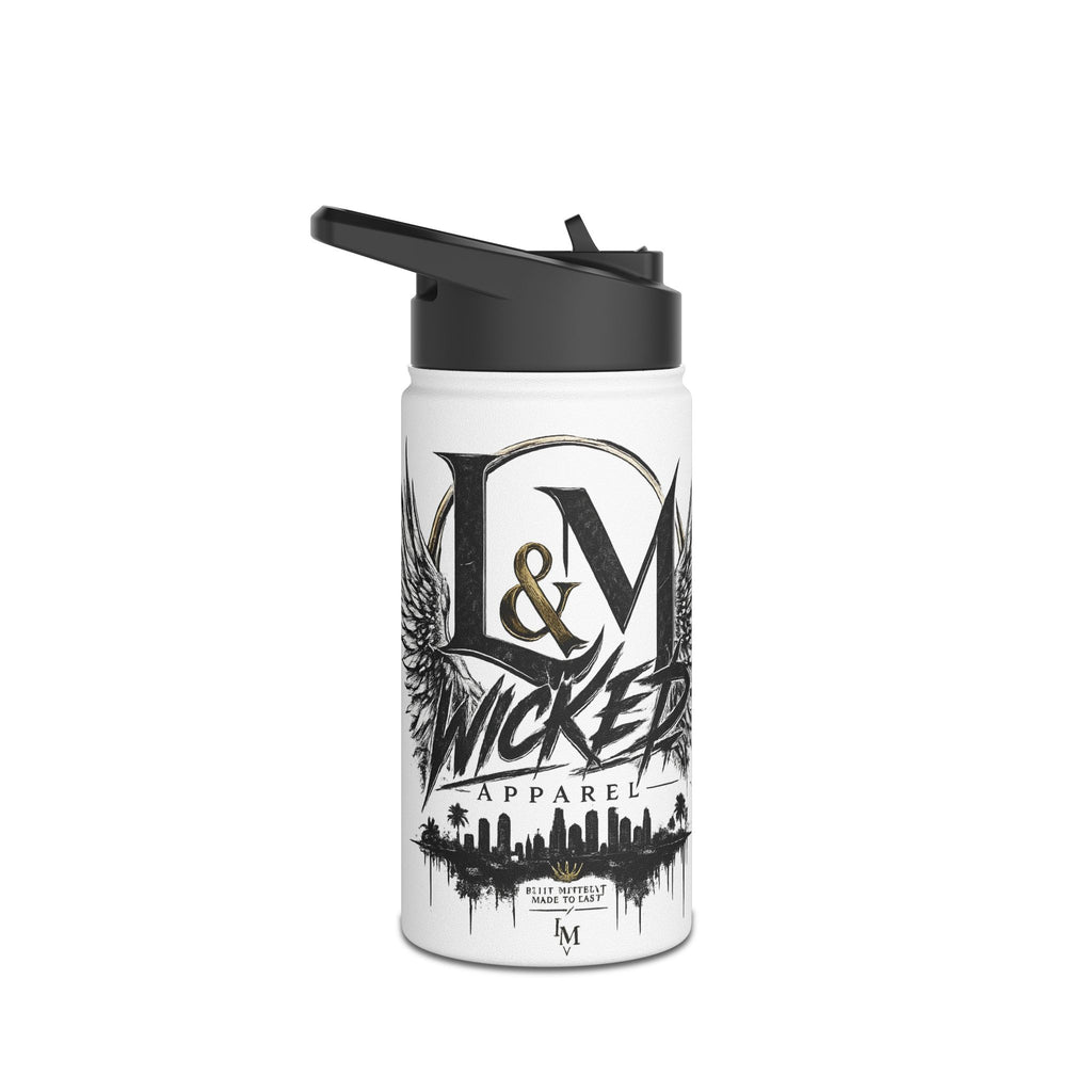 Stainless Steel Water Bottle, Standard Lid