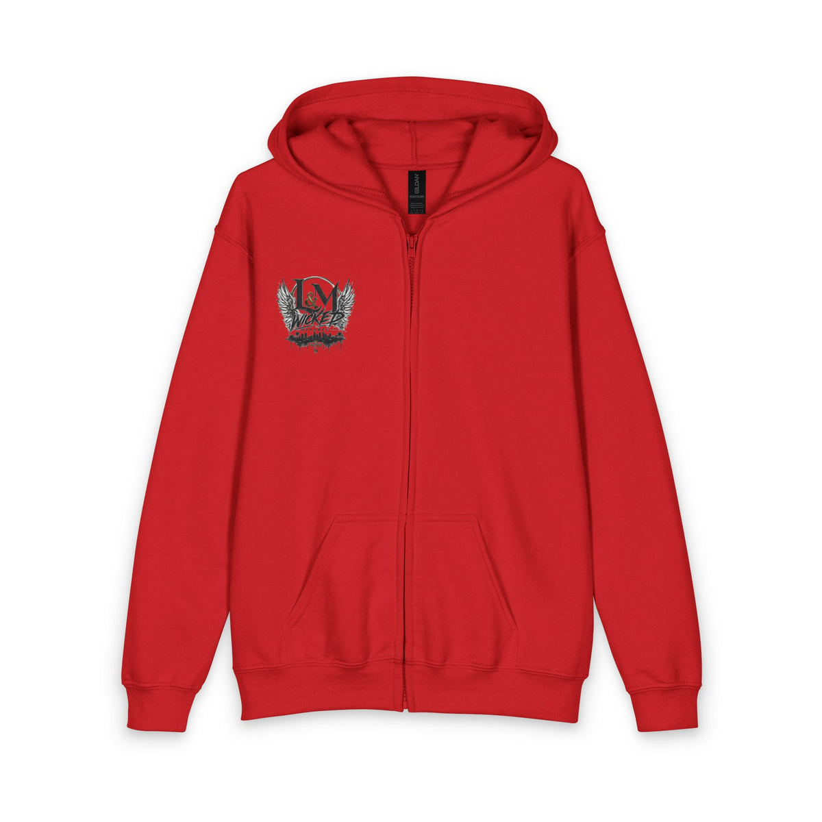 Youth Heavy Blend Zipped Hoodie