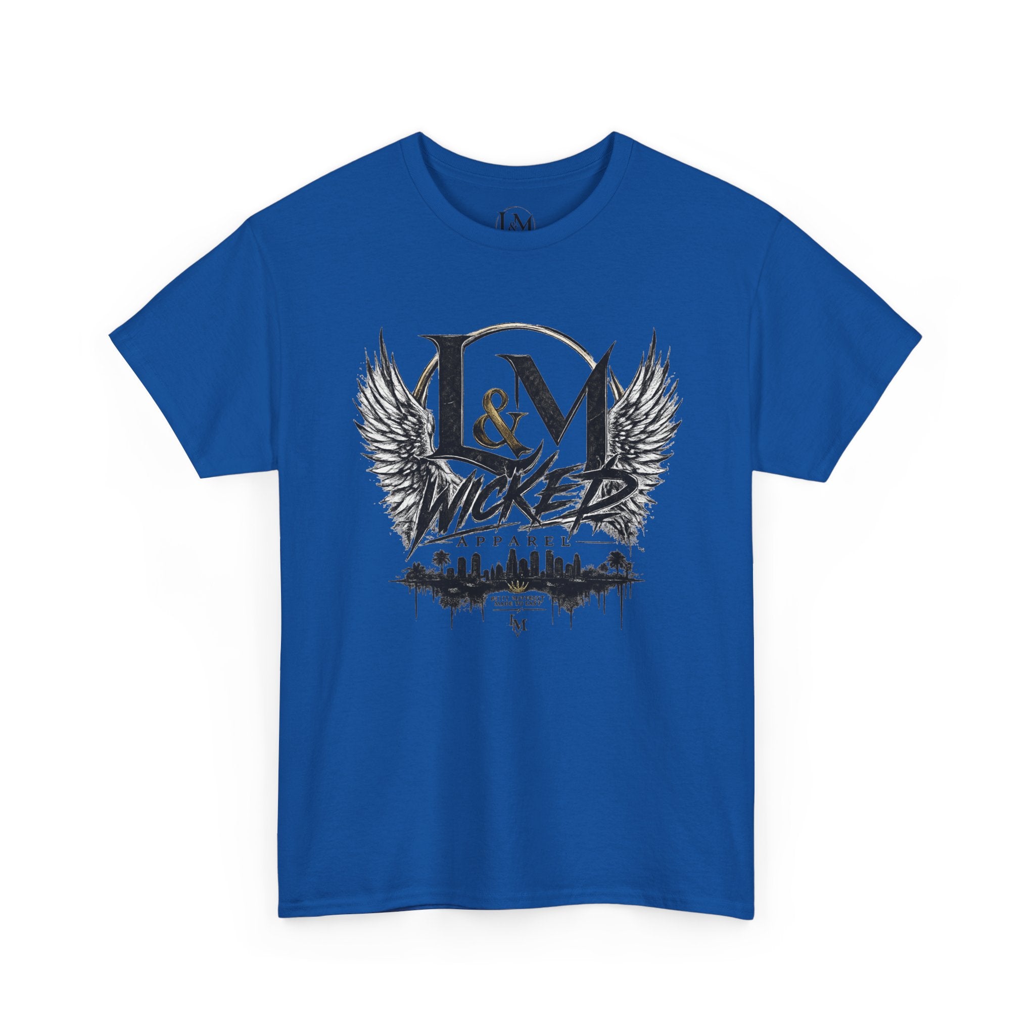 L&M Wicked Apparel Heavy Cotton Tee