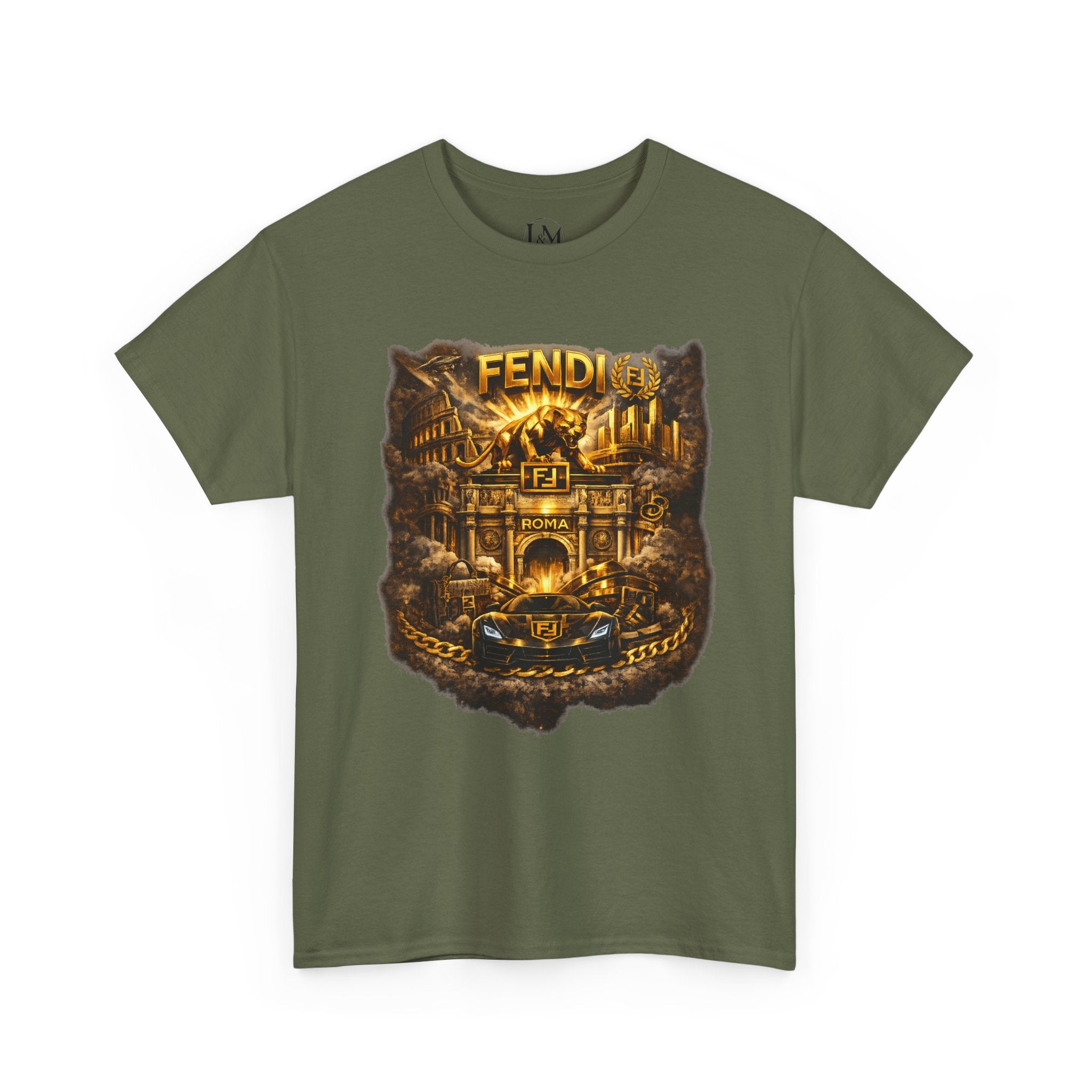 Fendi Unisex Heavy Cotton Tee