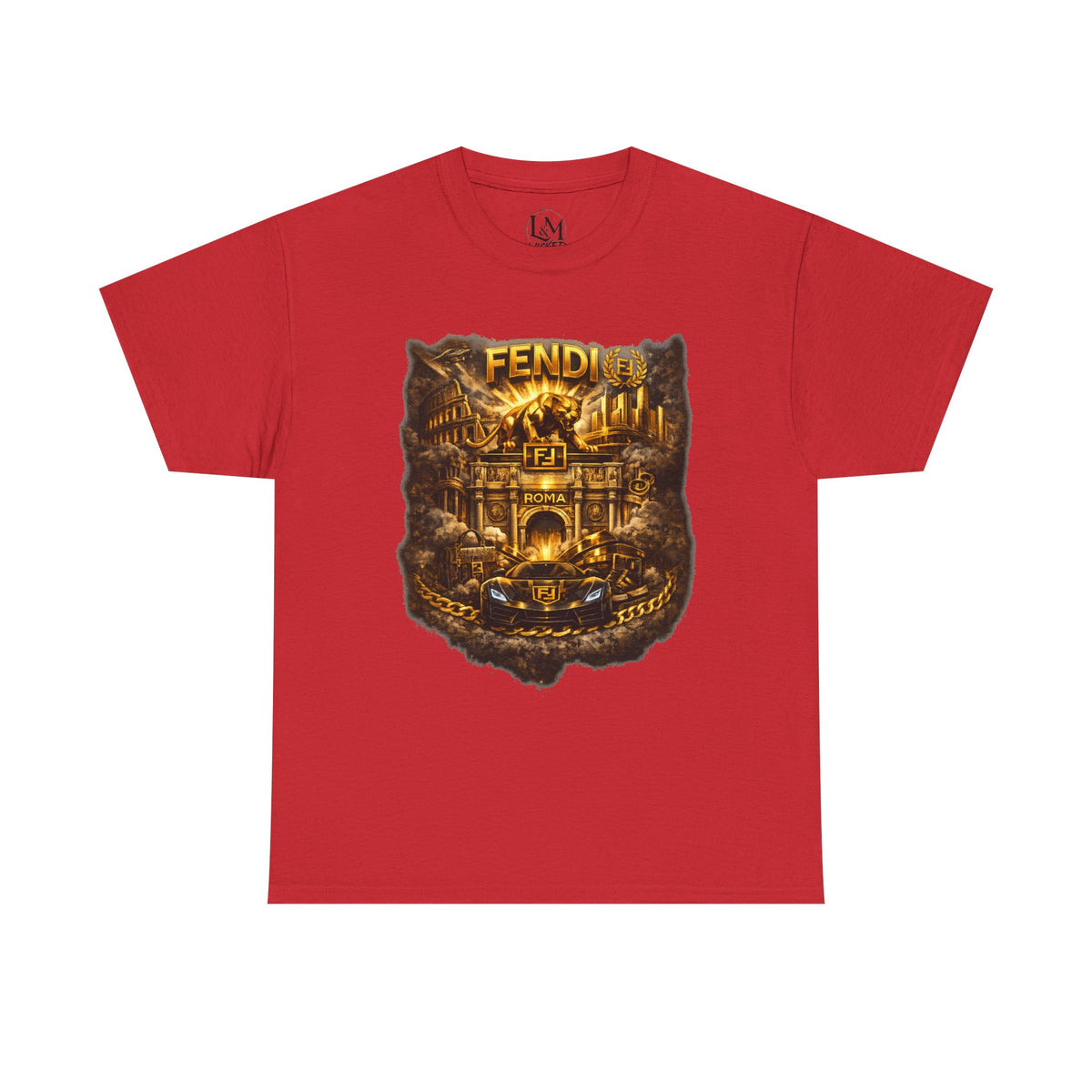 Fendi Unisex Heavy Cotton Tee