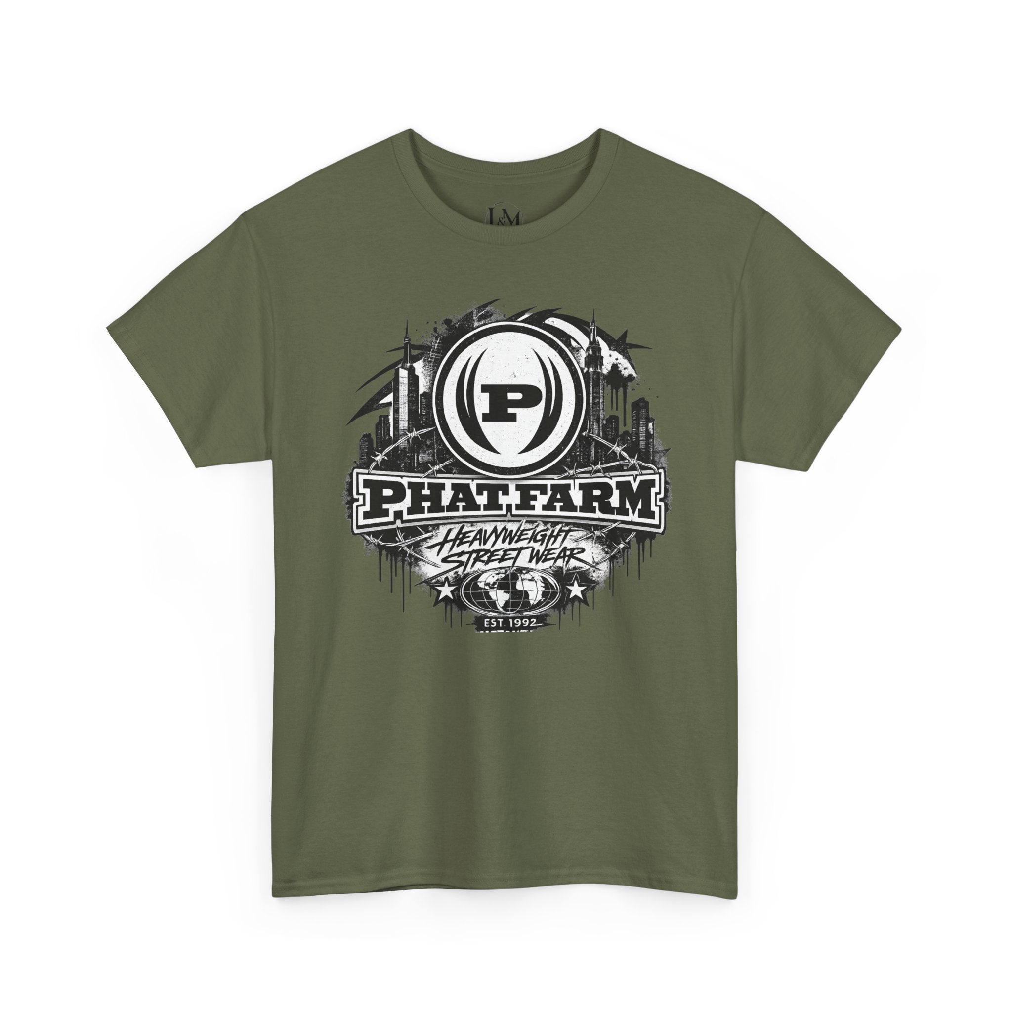 Phat Farm Unisex Heavy Cotton Tee