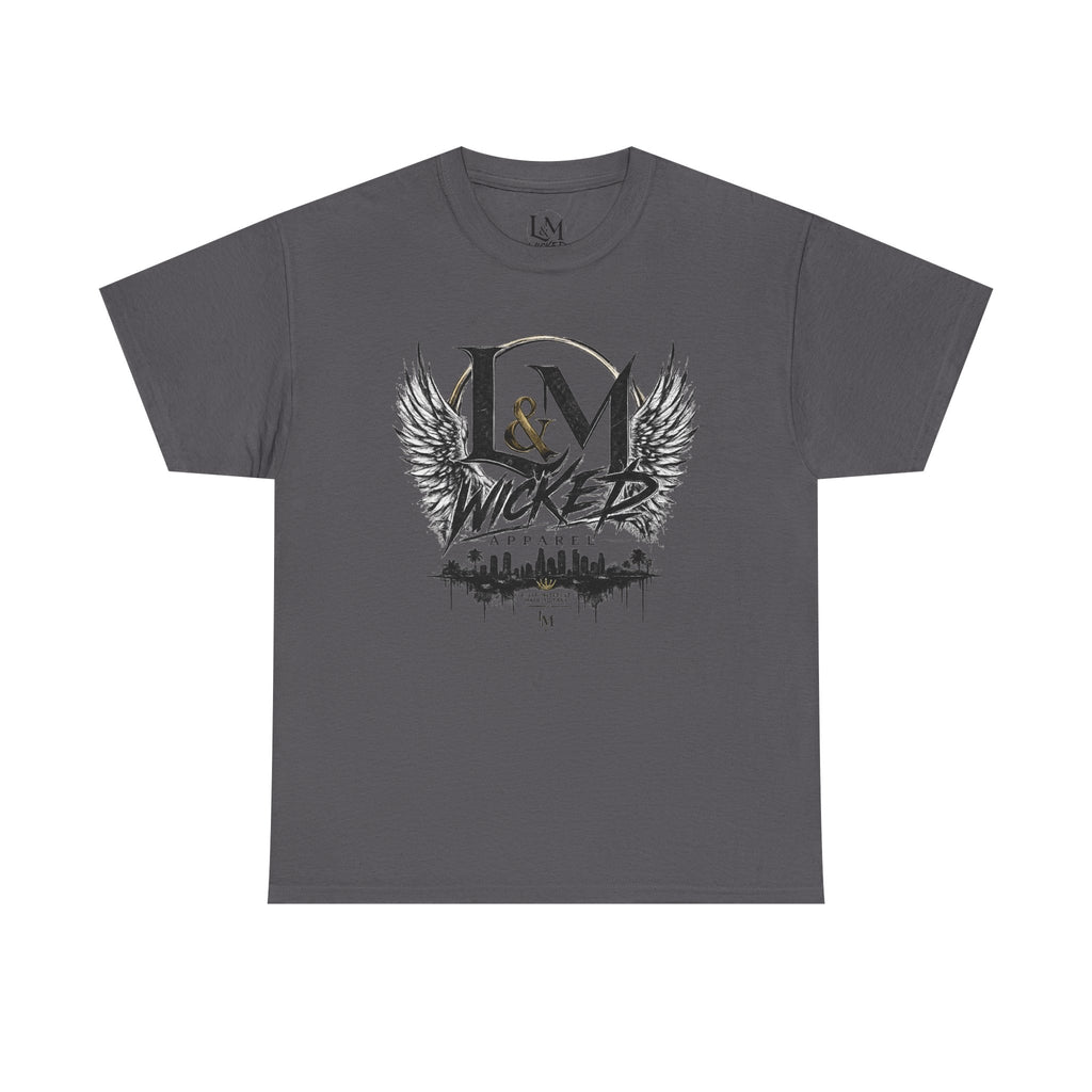L&M Wicked Apparel Heavy Cotton Tee