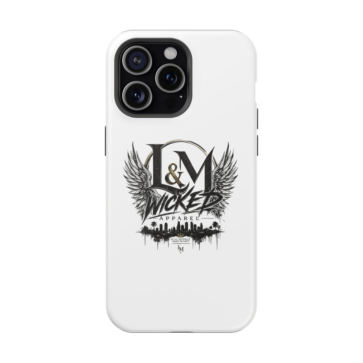 L&M Wicked Apparel Magnetic Impact-Resistant Cases
