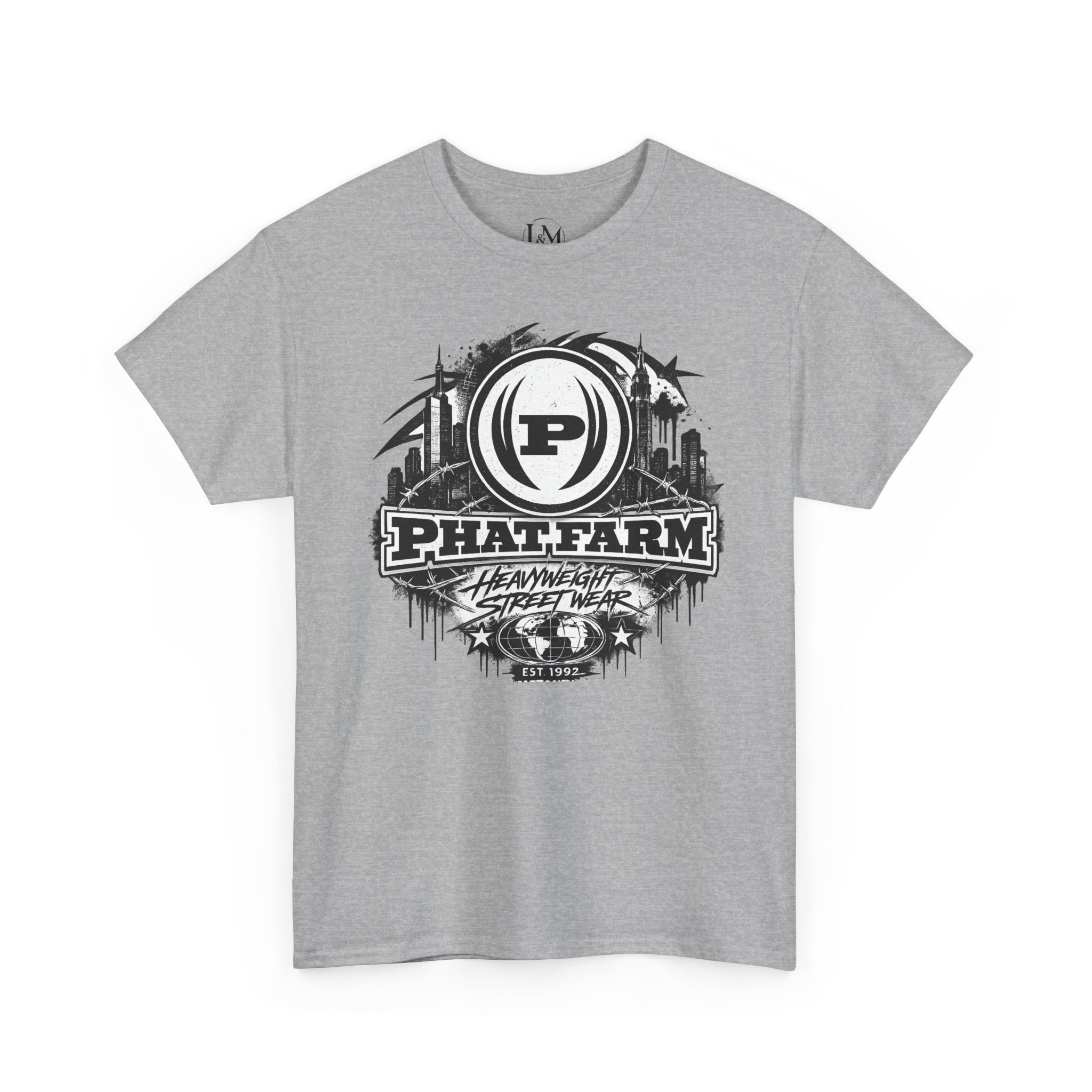 Phat Farm Unisex Heavy Cotton Tee