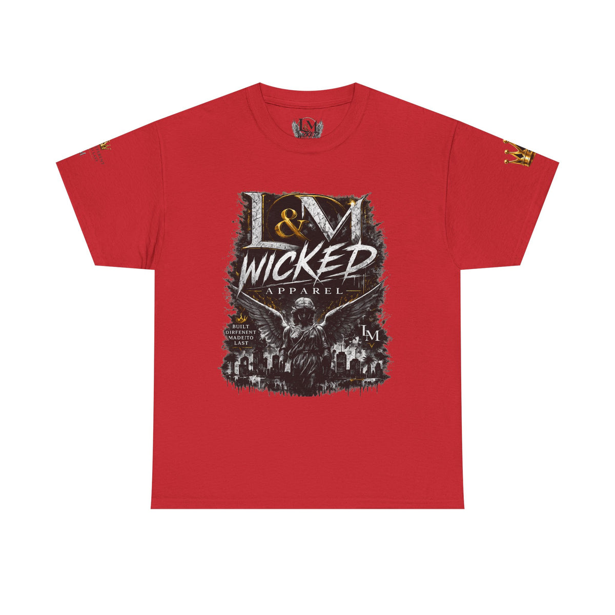L&M Wicked Apparel Unisex Heavy Cotton Tee