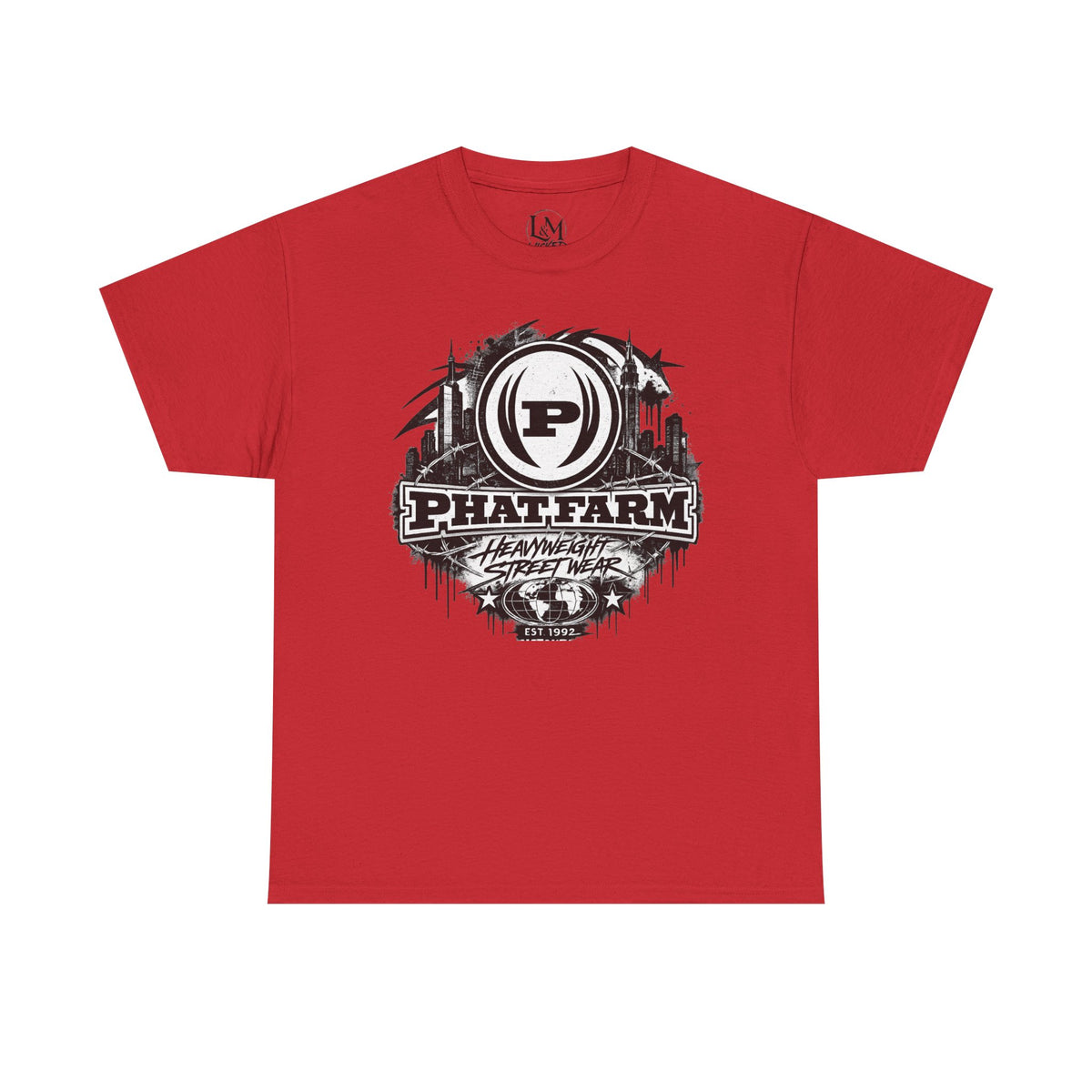 Phat Farm Unisex Heavy Cotton Tee