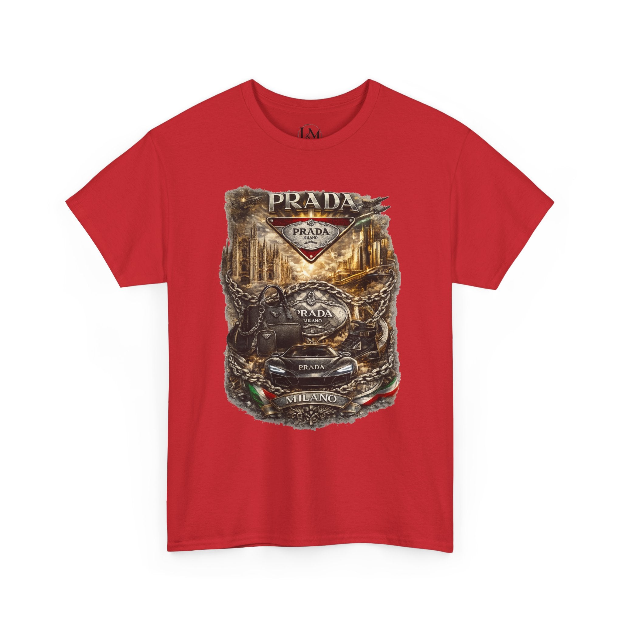 Prada Unisex Heavy Cotton Tee