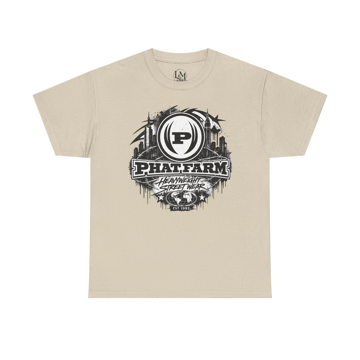 Phat Farm Unisex Heavy Cotton Tee