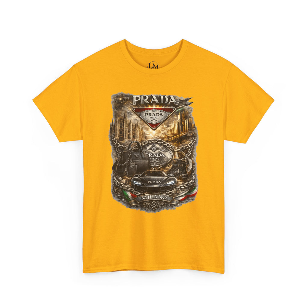Prada Unisex Heavy Cotton Tee