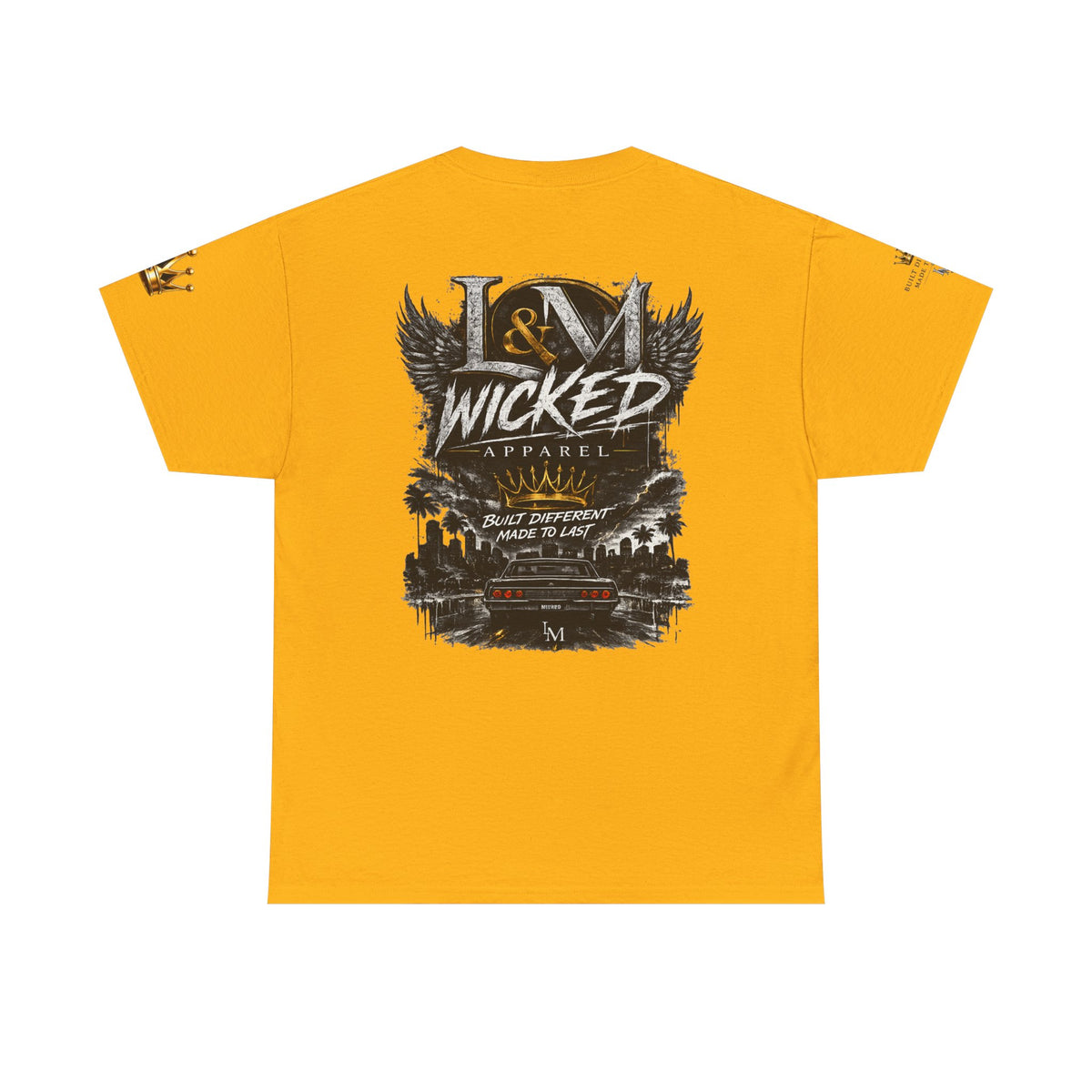 L&M Wicked Apparel Unisex Heavy Cotton Tee