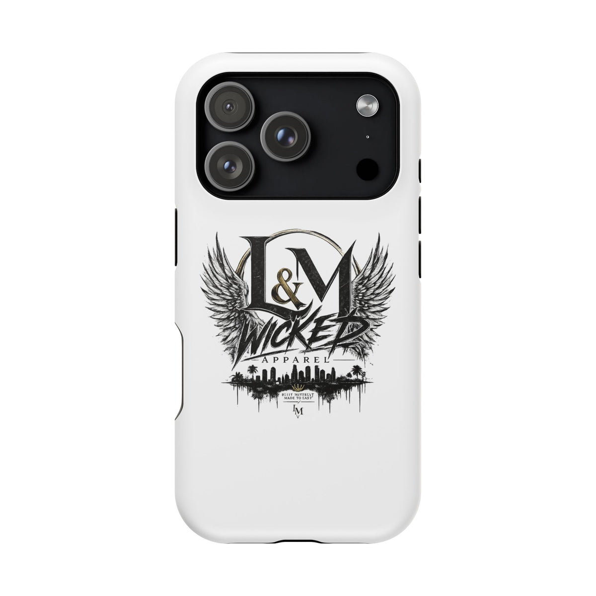L&M Wicked Apparel Magnetic Impact-Resistant Cases