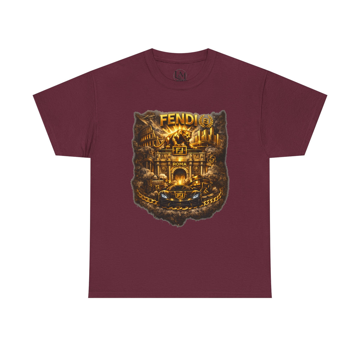 Fendi Unisex Heavy Cotton Tee