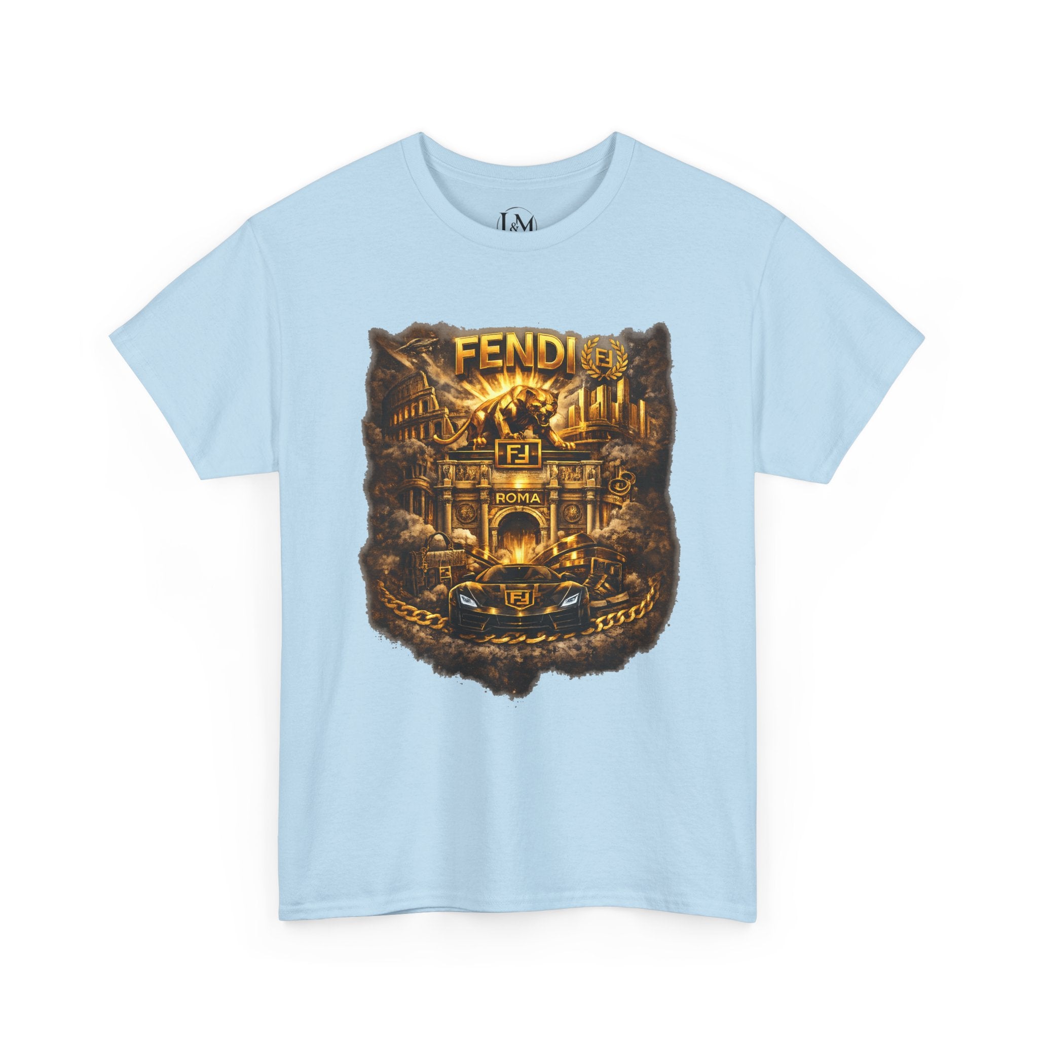 Fendi Unisex Heavy Cotton Tee