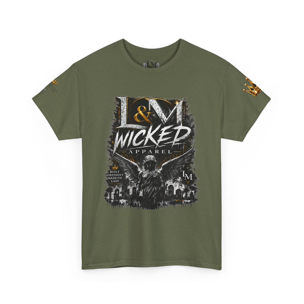 L&M Wicked Apparel Unisex Heavy Cotton Tee