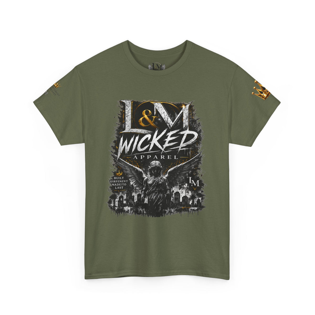 L&M Wicked Apparel Unisex Heavy Cotton Tee