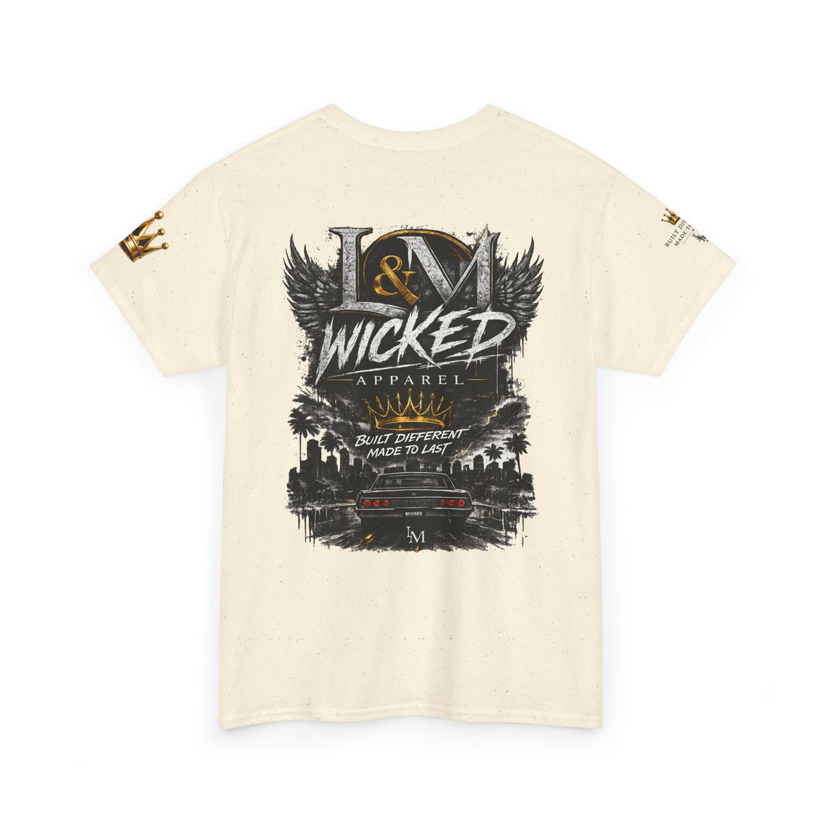 L&M Wicked Apparel Unisex Heavy Cotton Tee