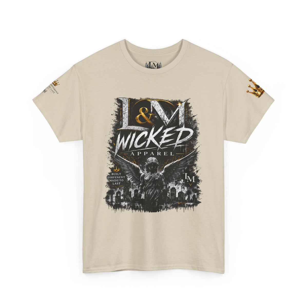 L&M Wicked Apparel Unisex Heavy Cotton Tee