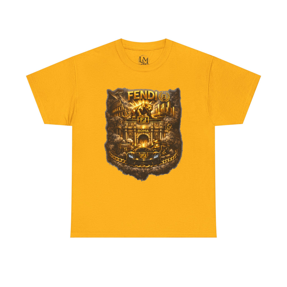 Fendi Unisex Heavy Cotton Tee