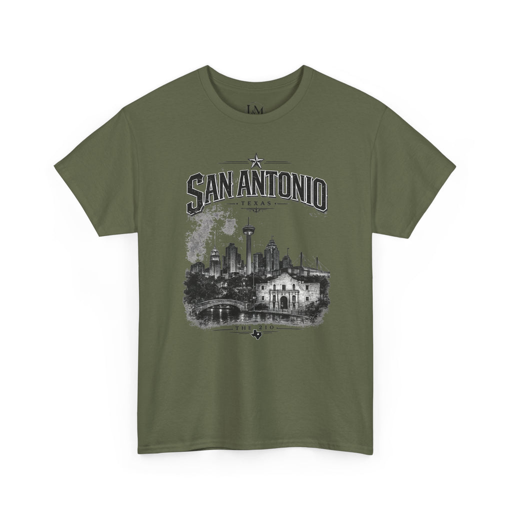 San Antonio  Unisex Heavy Cotton Tee