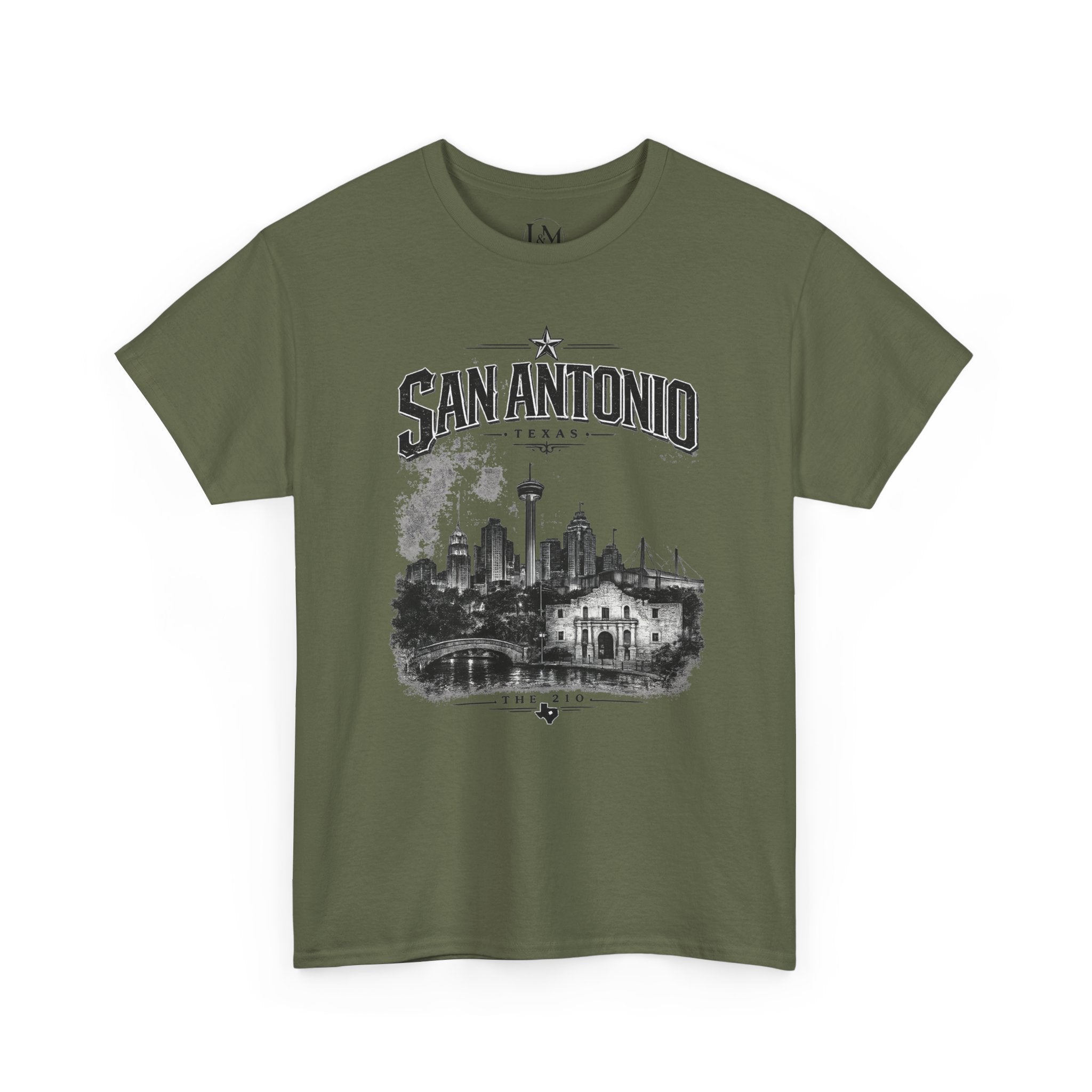 San Antonio  Unisex Heavy Cotton Tee