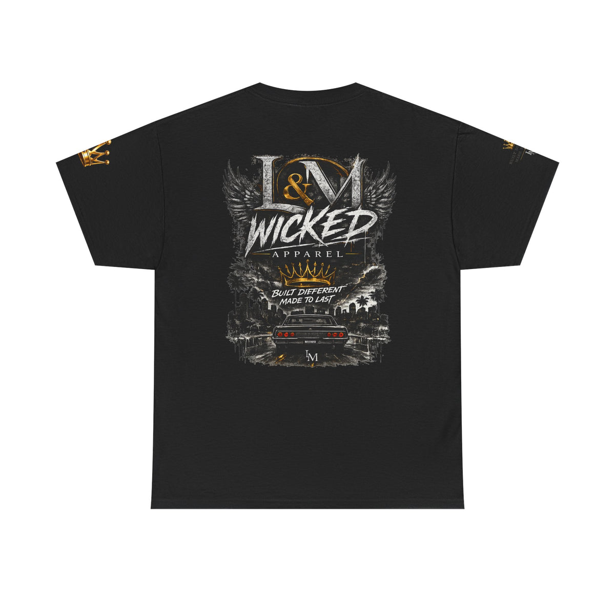 L&M Wicked Apparel Unisex Heavy Cotton Tee