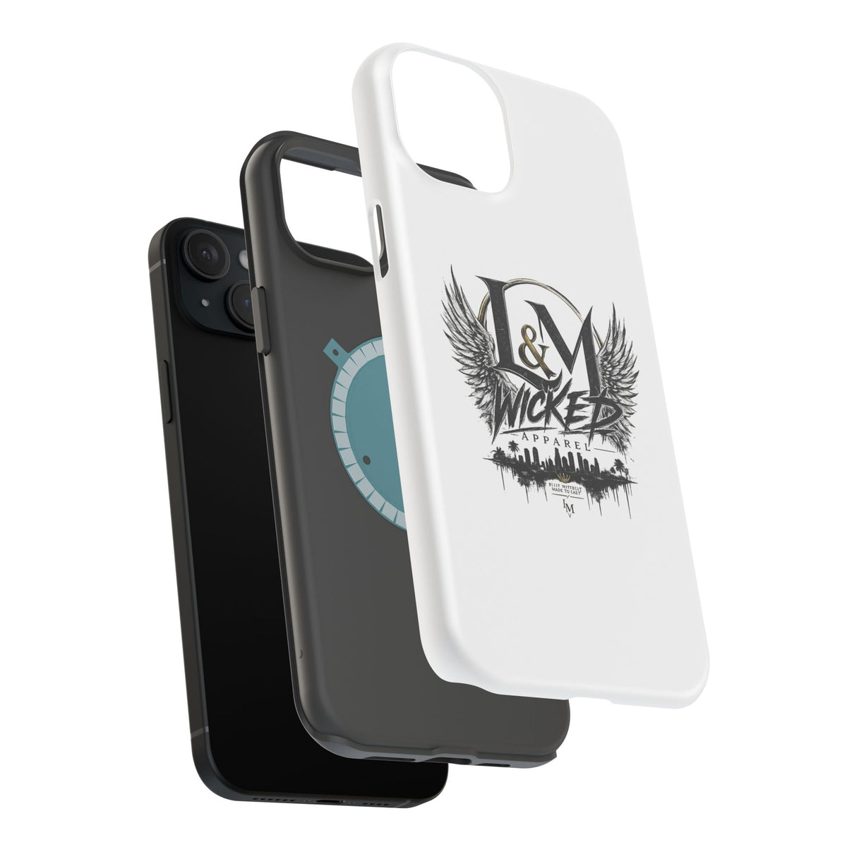 L&M Wicked Apparel Magnetic Impact-Resistant Cases
