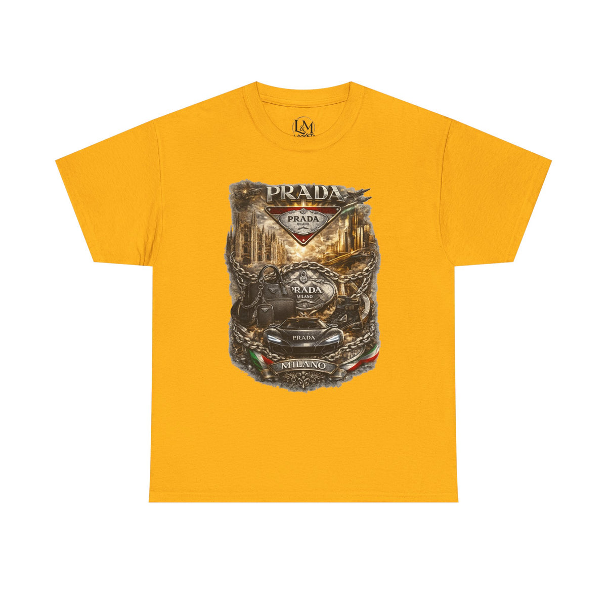 Prada Unisex Heavy Cotton Tee