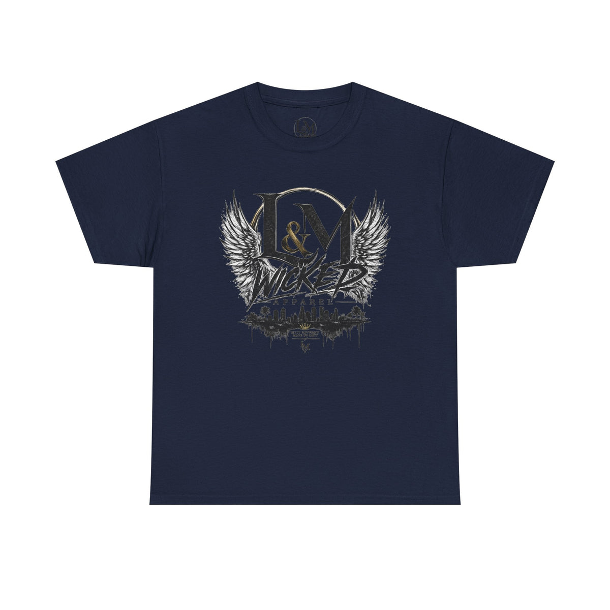 L&M Wicked Apparel Heavy Cotton Tee
