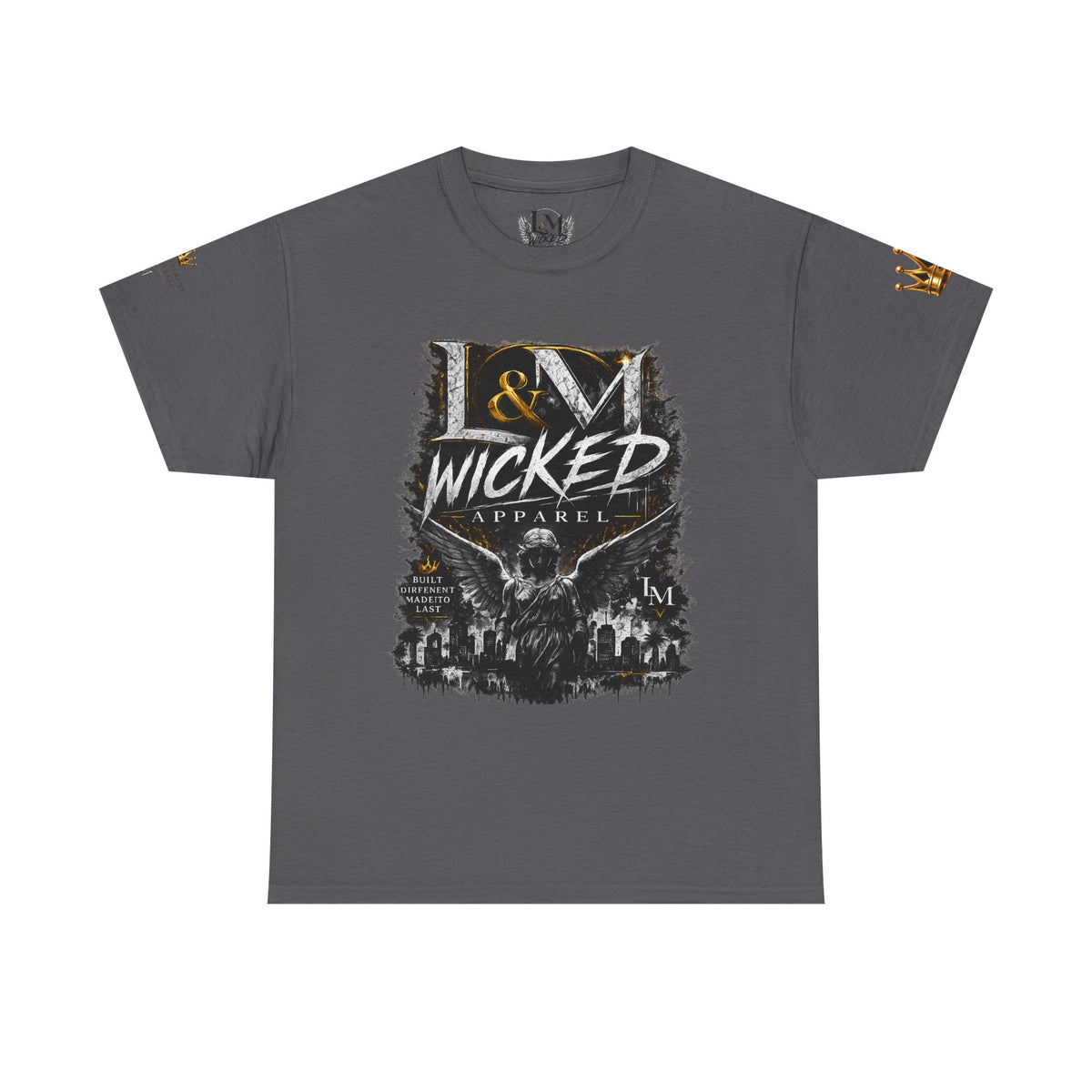 L&M Wicked Apparel Unisex Heavy Cotton Tee