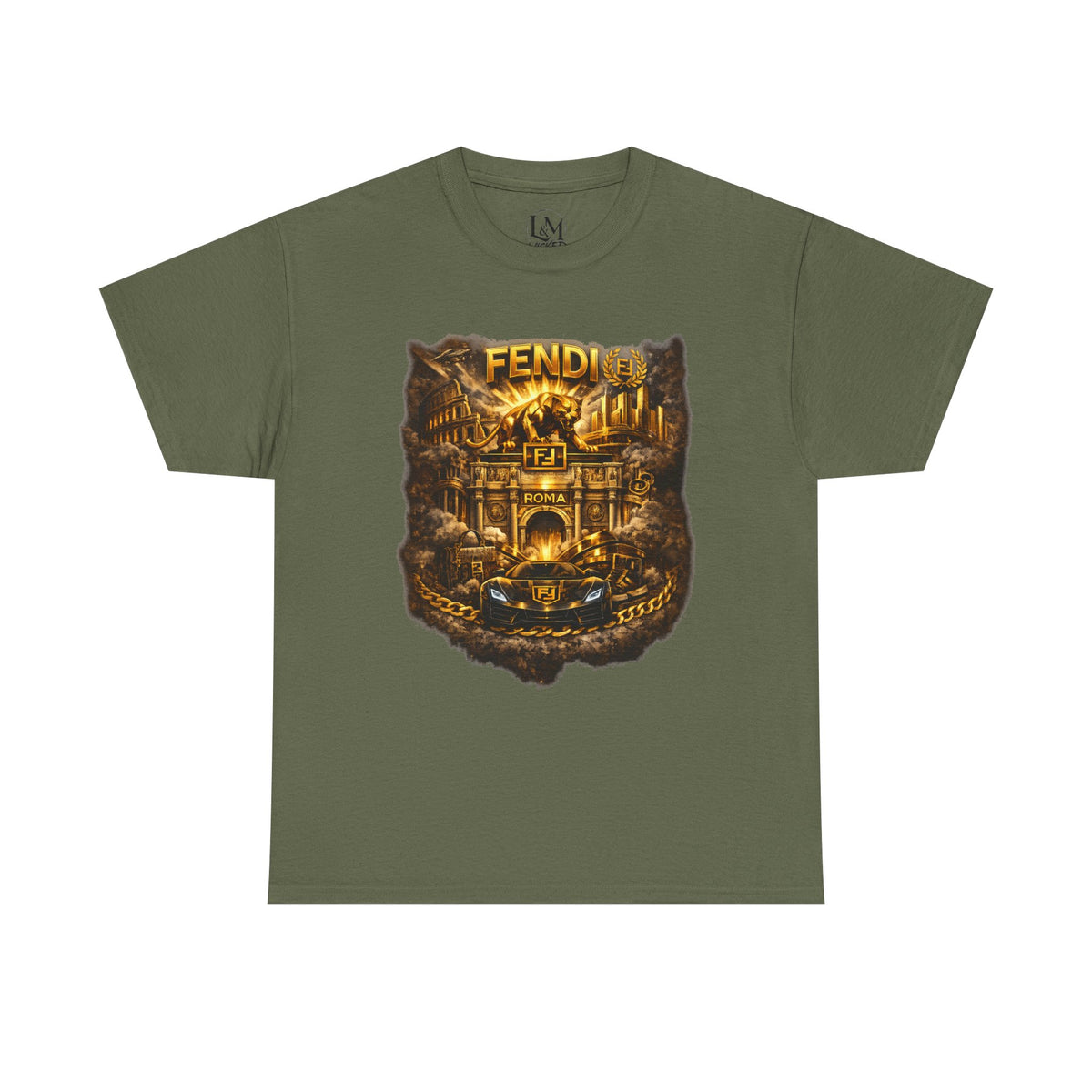 Fendi Unisex Heavy Cotton Tee